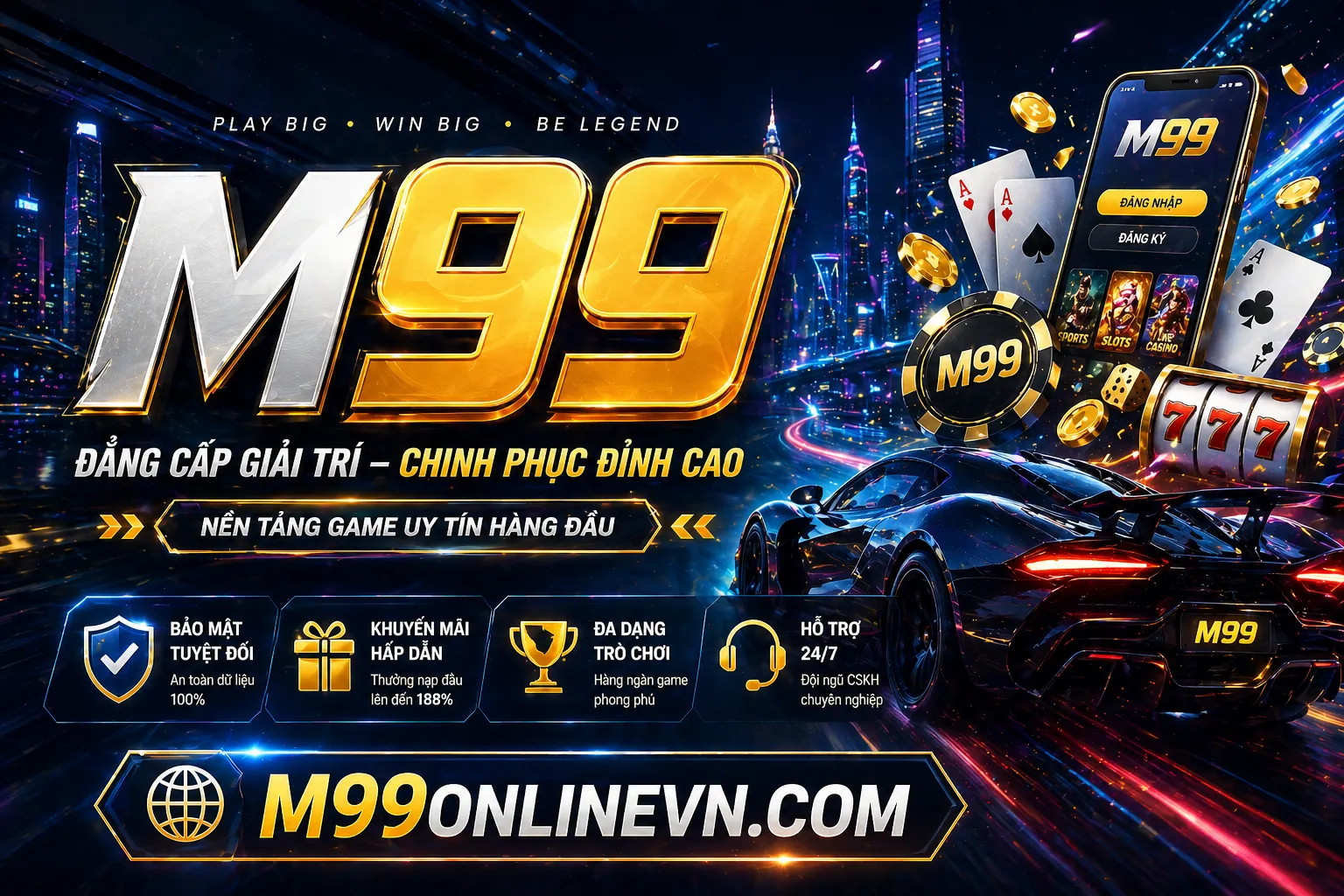 Hình ảnh sang trọng chương trình VIP 58vin casino